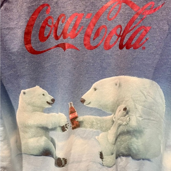 Coca-Cola Shirt Womens Size XL Juniors - Picture 7 of 7